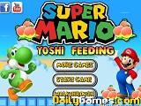 Mario Yoshi Feeding
